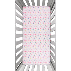 Winter Bed Sheet Sky Pink