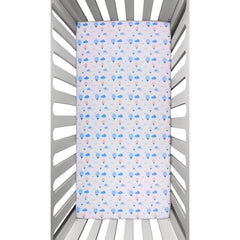 Winter Bed Sheet Sky Blue