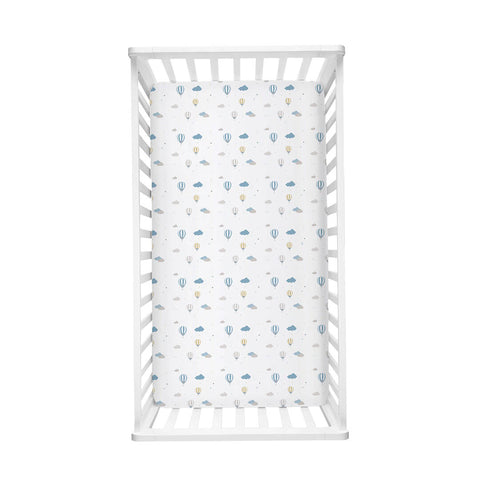 2 Cotbed Fitted Sheets 120x60 cm