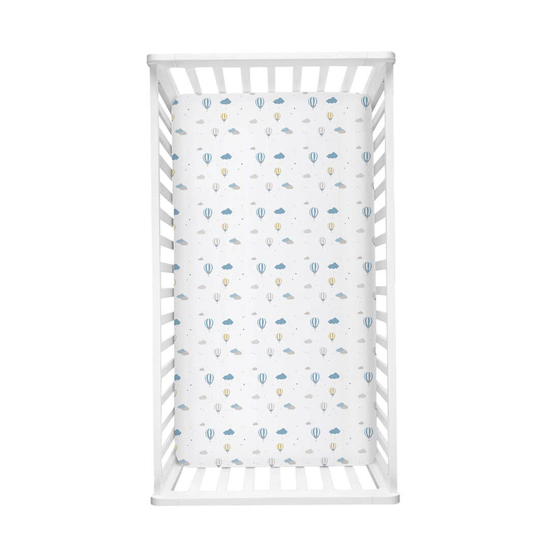 2 Cotbed Fitted Sheets 120x60 cm