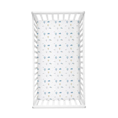 2 Cotbed Fitted Sheets 120x60 cm