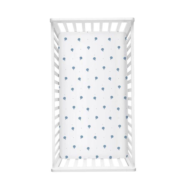 2 Cotbed Fitted Sheets 140x70 cm