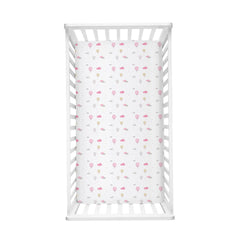 2 Cotbed Fitted Sheets 140x70 cm