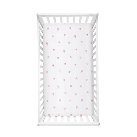 2 Cotbed Fitted Sheets 120x60 cm