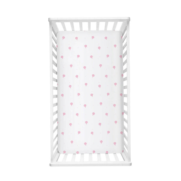 2 Cotbed Fitted Sheets 140x70 cm