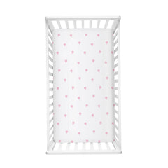 2 Cotbed Fitted Sheets 140x70 cm