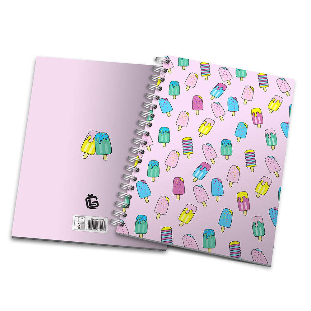Notebook Ice Ice Cream Notebook – Mamas Gift