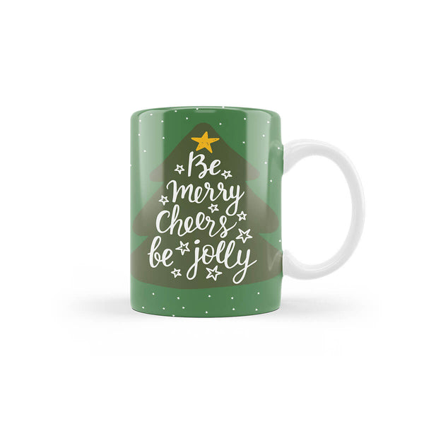Green Christmas Mug