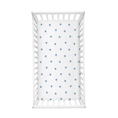 2 Cotbed Fitted Sheets 120x60 cm