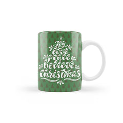 Green Christmas Mug
