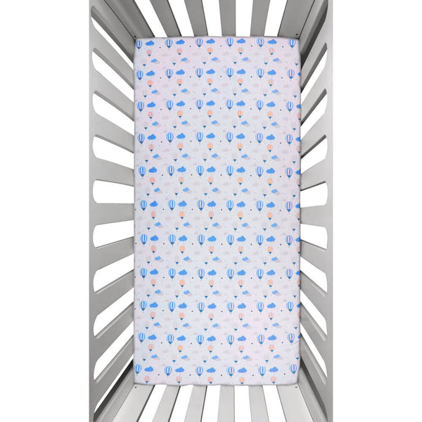Winter Bed Sheet Sky Blue
