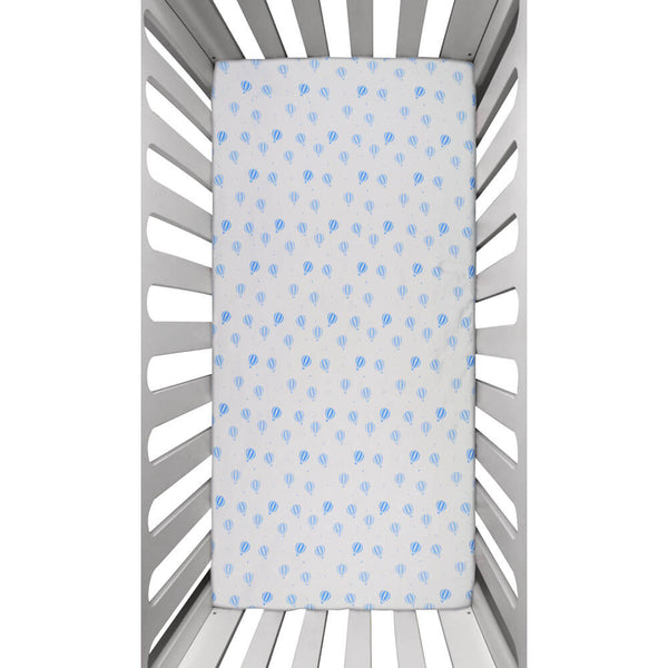 Winter Bed Sheet Balloons Blue