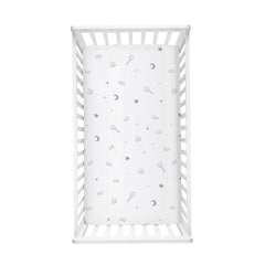 2 Cotbed Fitted Sheets 140x70 cm