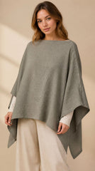 360 Nursing Cover Poncho Olive Green