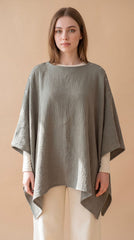 360 Nursing Cover Poncho Olive Green
