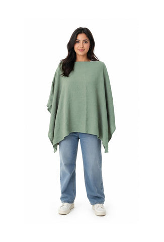 360 Nursing Cover Poncho Mint