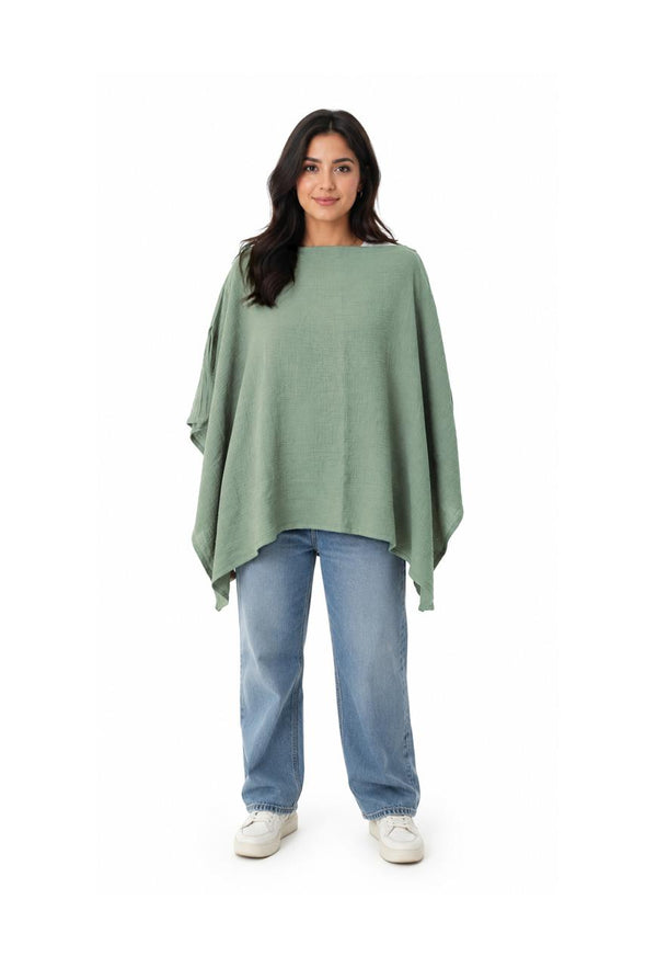 360 Nursing Cover Poncho Mint