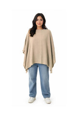 360 Nursing Cover Poncho Beige