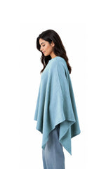 360 Nursing Cover Poncho Baby Blue
