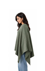 360 Nursing Cover Poncho Olive Green