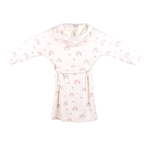Winter Robe Pink Rainbows