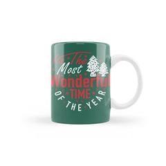 Green Christmas Mug
