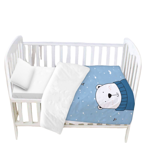 Snow Bears Bed Cover