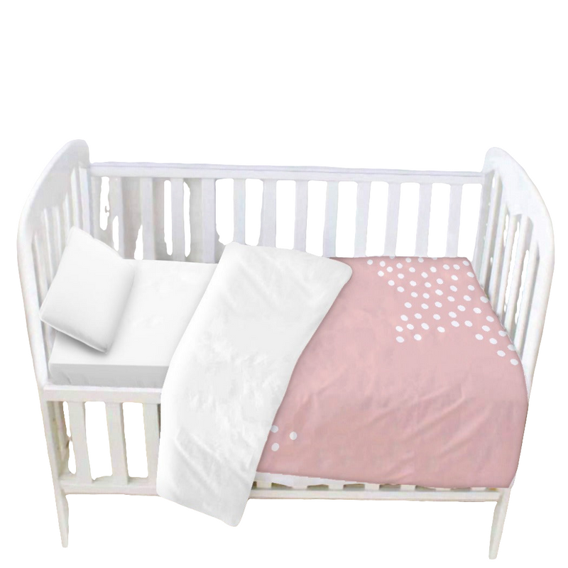 Bed Cover Pink Stars