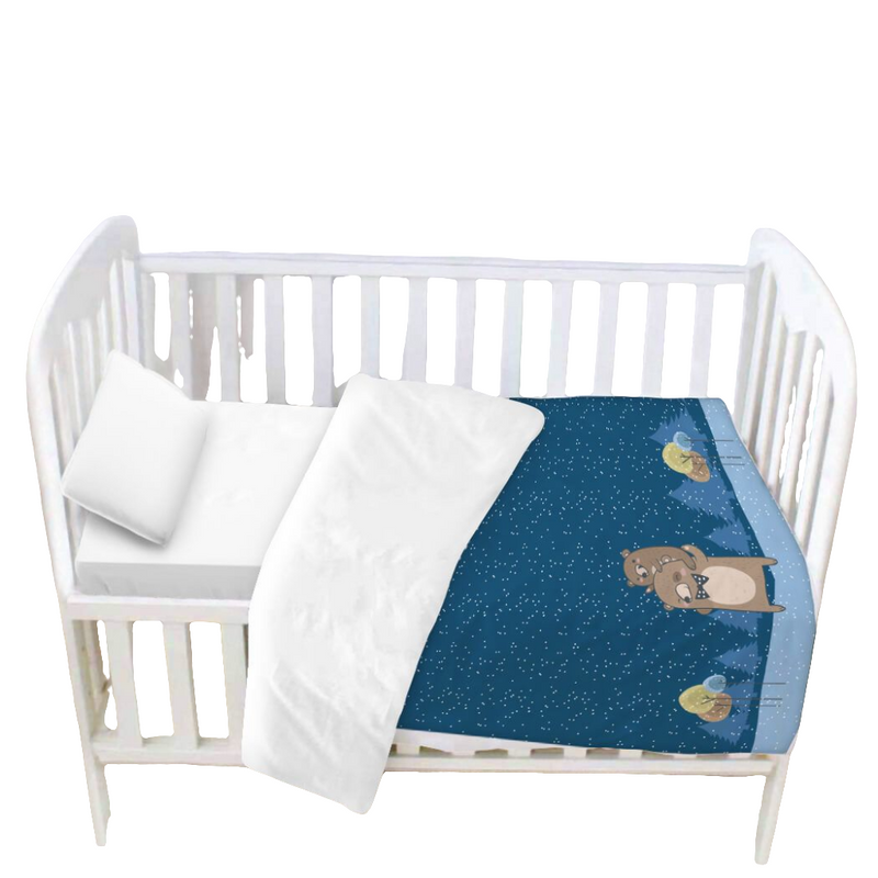 Snow Bears Bed Cover