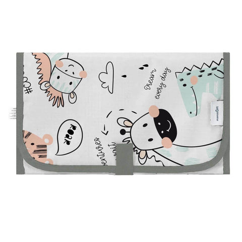 Travel Changing Mat Animals