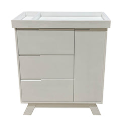 White Changing Dresser