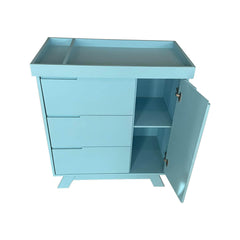 Blue Changing Dresser