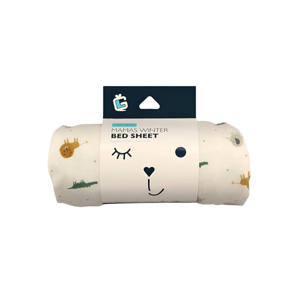 Winter Bed Sheet Animals