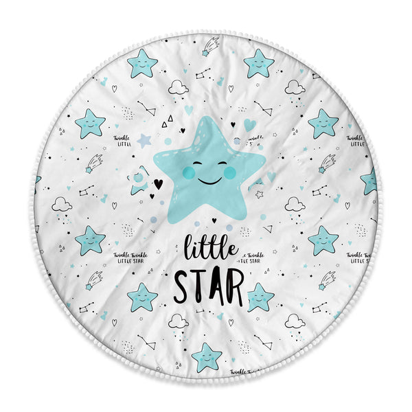 Little Star Play Mat Blue