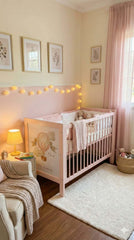 Vinyl Bars Bed 60*120 Pink