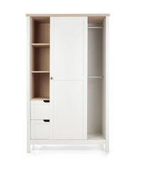 Wardrobe White & Wooden