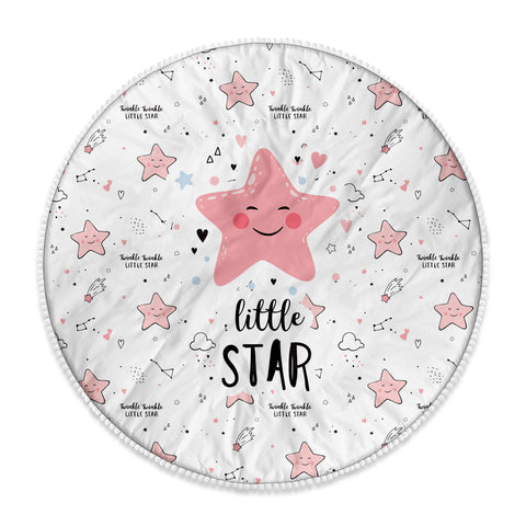 Little Star Play Mat Pink