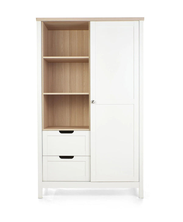 Wardrobe White & Wooden