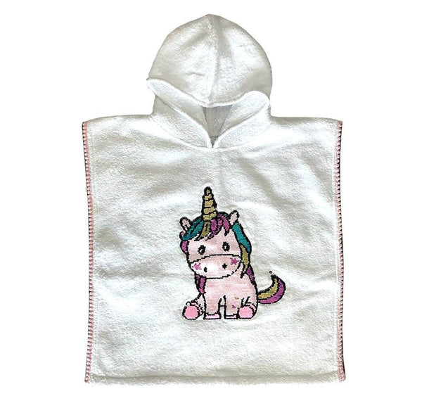Sequince Unicorn Poncho