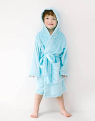 Blue Fleece Robe