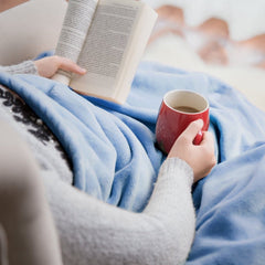 Baby Blue Large Blanket