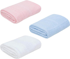 Cellular Cotton Blanket
