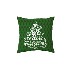 Green Christmas Pillow