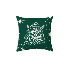 Green Christmas Pillow