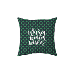 Green Christmas Pillow