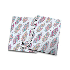 Feathers Spiral Notebook