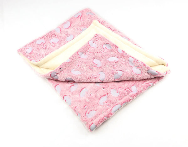 Swan Fleece Blanket