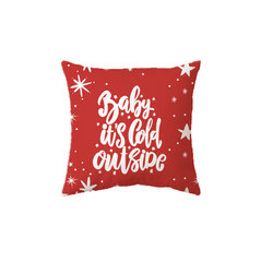 Red Christmas Pillow