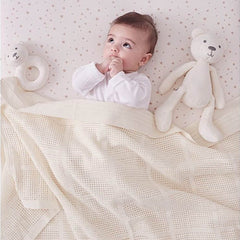 Cellular Cotton Blanket