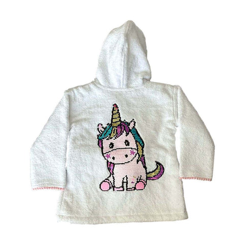 Sequins Unicorn Bathrobe